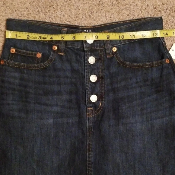 Gap High Waisted Skirt 25 - Picture 3 of 8